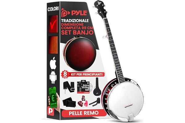 Pyle Banjo a 5 Corde