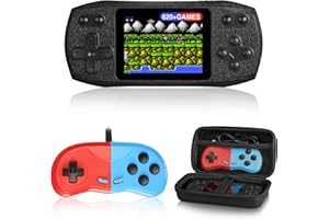 Console de Jeu Portable – Jeux Portables Vaomon pour Enfants, 620 Jeux FC Classiques, Console de Jeu Portable rétro avec Coque Portable, Support de Jeu Portable Rechargeable connectant TV et 2 Joueur