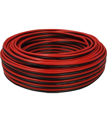 Cavo Hi-fi Electraline 03VH-H Per Altoparlanti - Sezione 2x0.75mm, 50 Metri, Nero/rosso - Foto 5