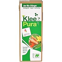 KleePura der NATURLAND Bio Dünger aus 100% Bio Klee – 1,75 kg, rein pflanzliches (vegan) Bio Düngemittel, organischer…