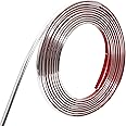 10m Peel and Stick Molding Trim, Flexible Mirror Wall Ceiling Floor Cabinet Tile Edge Moulding