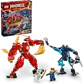 LEGO NINJAGO Kai's Fire Element Robot 71808 &ndash; Creative Vote Including Ninja Figure for Girls and Boys 7 and Over