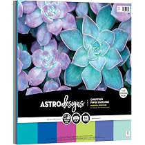 thumbnail image 2 of Astrodesigns Fall Cardstock Pack - 12x12 Inch, 65 Lb. Weight, 84 Sheets In 7 Colors 2 of 14