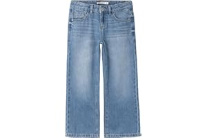 Name IT Nkfrose Wide Jeans 5529-be Noos - Jean Large - Jean Large - Fille