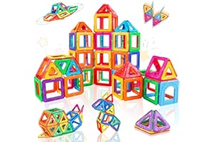 Kaybolge Magnetische Bausteine Kinder Magnetbausteine Spielzeug ab 3 4 5 6 7 8 9 Jahre alt Jungen Mädchen Magnetspiel Lernspiele Kinderspielzeug ab 3 5 6+ Jahre Weihnachten Geschenk Junge 3 4 Jahre