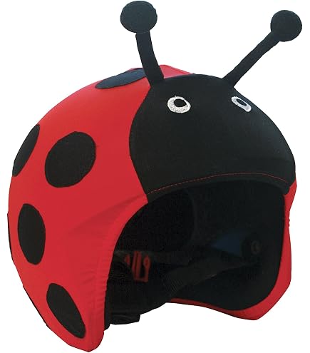 Couvre-Casque LED Police Coolcasc - Multisport - Effets Lumineux Rouge Et Bleu - Taille Unique