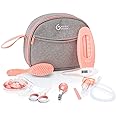 Babymoov Baby Grooming Kit, baby nail kit, baby healthcare kit, baby essentials for newborn, Grey/Peach