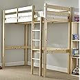 STRICTLY BEDS&BUNKS Icarus High Sleeper Loft Bunk Bed, 2ft 6 Single