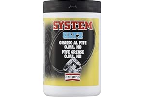 Arexons System GLT2 Smar PTFE 1000 ml, Dodatkowy tłuszcz z PTFE, Smar smarowy dla narządów każdego typu, Ułatwia rozrusznik, Zmniejsza tarcie