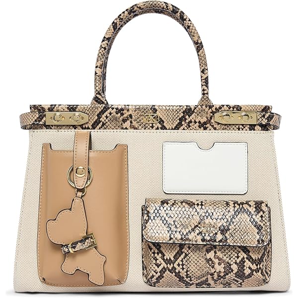 Akiki London Women's Ledbury 25 Flap Small Handbag|comes with Dog