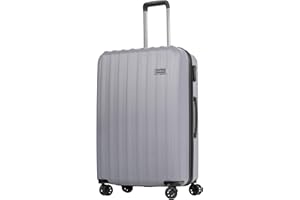 HANSEKOFFER Hartschalenkoffer - Reisekoffer - Mittelgroß - Trolley Größe L 43x65x25cm 70 Liter – 360° Doppelrollen – Teleskopgriff – stabil – leicht – inkl. digitaler Kofferwaage – 9 Farben