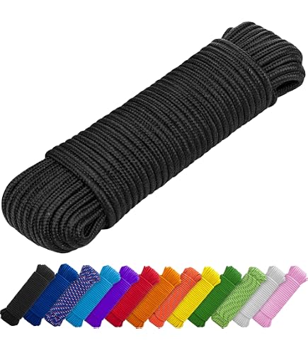 PARACORD PLANET Nano-Kabel 0,75 Mm X 91,4 M – Vielseitige Schnur Für Handwerk, Schmuck & DIY (USA-made)