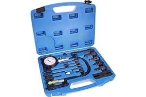 TC TECHNIC Probador de Compresión Cilindro Motor Diesel TDI CDI 17tlg Coche