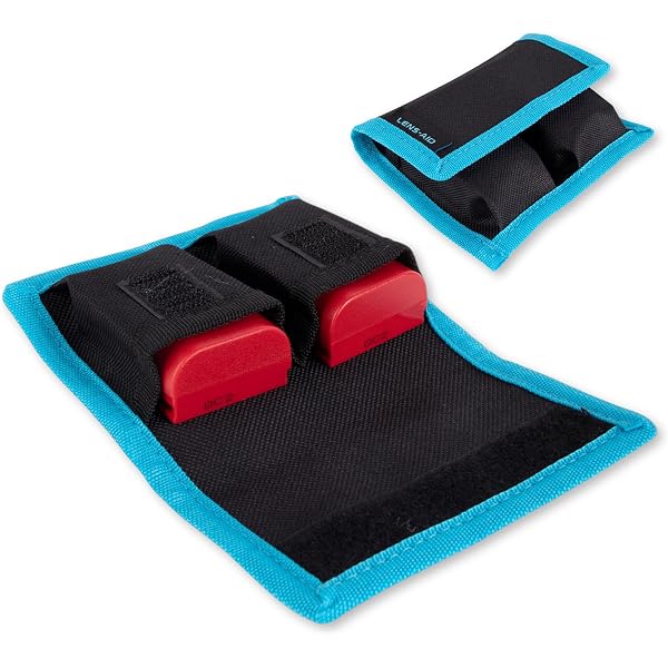 LENS-AID Sac Pour Appareil Photo Avec Sangle - Sac Compact Reflex Numérique Bandoulière Ou Insert Sac à Dos, Noir Taille M