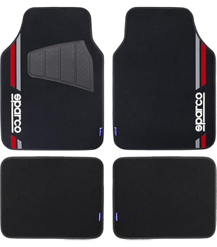 Set di tappetini in gomma compatibili/di ricambio per Opel Frontera (anni 1991-2003) (LWB) tappetini su misura, resistenti, impermeabili, antiscivolo