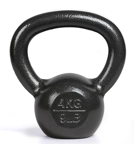 TecTake Pesa Rusa Kettlebell Peso Redondo | Pesa De Hierro Fundido