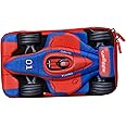 Toys Uncle Plastic SMIGGLE Hardtop Pencil Case/Pouch For Kids (Racing CAR), Pink