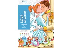 Coloriages mystères Disney - Love Stories