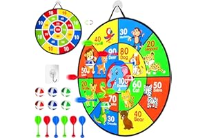 UTEFIF Bersaglio bifacciale con palline, bersaglio per bambini, giocattolo pieghevole, bersaglio per bambini, giocattolo sicuro per bambini，Adatto per bambini di oltre 3 anni e adulti