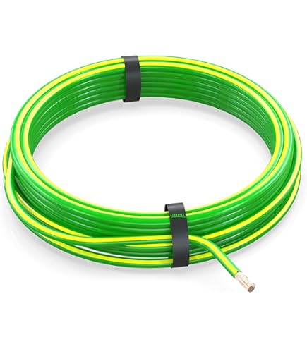 EBROM FLRY 4mm2 voertuigkabel - voertuigkabel in 5 kleuren in de gewenste lengte: bruin - groen - geel - zwart - rood, doorsnede 4 mm² (mm2) - flexibel 90 ± 5 Shore 99,99% koperen mantel PVC FLry