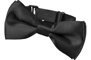 BomGuard papillon bambino – lucido, già annodato, regolabile – accessorio elegante per matrimonio, comunione e festa