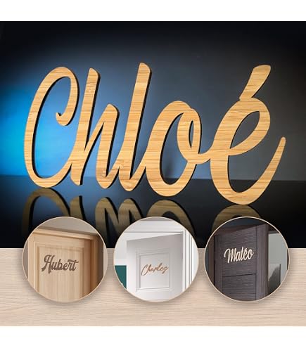 Guirlande prénom personnalisée pour décoration de chambre garçon renard idéale en cadeau de naissance bébé