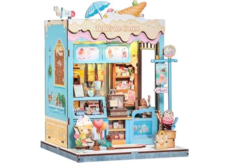 Cutefun Book Nook - Mini house and miniature puzzle pieces with relief from three-dimensional pieces - Amazon Deal & Rabatt