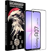 Rongep Samsung Galaxy A07 i&ccedil;in Ekran Koruyucu 9H Sertlikte Anti-Static Temperli Cam A 07 Koruma G&ouml;r&uuml;nt&uuml; Kalitesini ve Dokunma