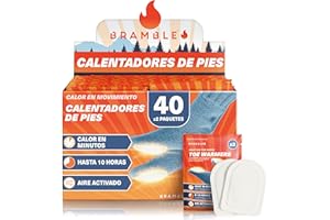 Bramble Calentadores de pies, zapatos y botas, adecuados para actividades al aire libre, senderismo, golf, espectadores de fútbol, dura más de 8 horas