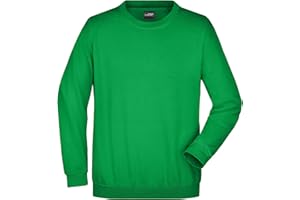 James & Nicholson Sweatshirt Rundhals - Klassischer Sweatpullover für Freizeit und Beruf