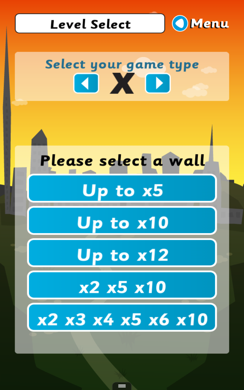 Wipeout Wall (x & ÷) Amazon.co.uk Apps & Games