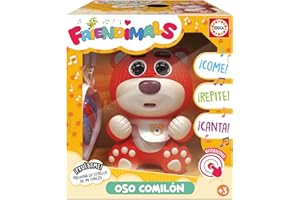Educa - Oso Comilón Interactivo Friendimals | Come, Canta y Repite tu Voz | Diversión Educativa para niños | A Partir de 3 4 5 años (20435)