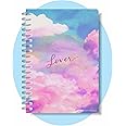CRAFT MANIACS TAYLOR SWIFT LOVER CLOUDS ROUND CORNER PRINTED A5 160 RULED PAGES NOTEBOOK | BEST GIFT FOR SWIFTIES
