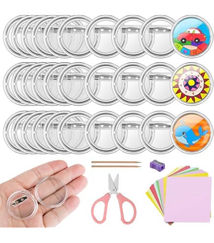 20 PCS Porte Badge Aimanté en Acrylique Badge Porte Nom Aimanté