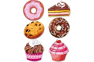 ‎MORCART MORCART 6 Stück Magnete für Magnettafel, Nachtisch Magnete lustige Kühlschrankmagnete Dekorative für Kühlschrank, Whiteboard, Küche, Tafeln, Pinnwand Büro Kinder und Erwachsene Geschenk