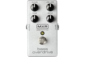 MXR - M89 BASS OVERDRIVE, Pedale Overdrive per Basso,CONTROLLI: Clean,Volume, Tone e Drive