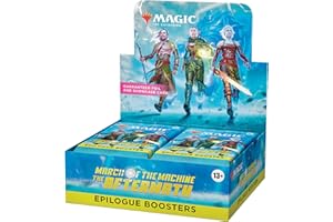 MAGIC THE GATHERING Magic: The Gathering March of the Machine: The Aftermath Epilogue Booster Box, 24 opakowania