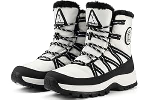Mishansha Donna Stivali da Neve Invernali Scarpe All'Aperto Stivaletti Antiscivolo GR.36-42
