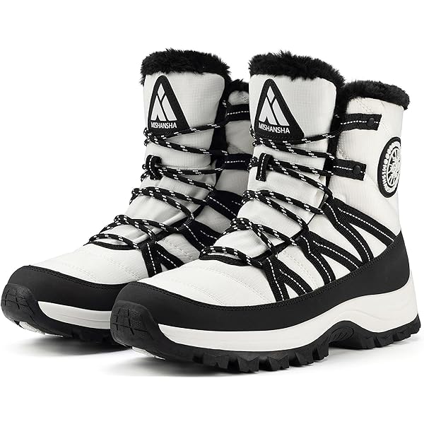 Kelway Winterlaarzen Heren Waterdicht Winterschoenen Heren Sneeuwlaarzen Winter Boots Outdoor Sneeuwschoenen voor Wandelen Werk Kamperen, bruin, 43 EU