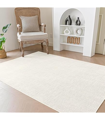 IKEA VEDBÄK Rug, Low Pile, 170x230 cm, Light Grey : Amazon