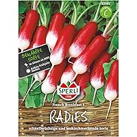 82083 Sperli Premium Radieschen Samen French Breakfast 3 ; schnellwüchsig, milde, alte Sorte ; Radieschen Saatgut