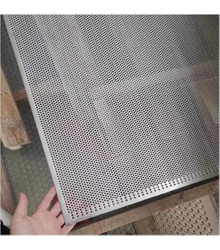 FengYoo Tôle perforée 914mmX457mm-Tôle perforée en acier inoxydable 304-Trou de 3 mm, épaisseur 1.1 mm-Tôles perforées en métal | Grille inox | Grillage gouttiere|Plaque en acier perforé FengYoo Tôle perforée 914mmX457mm-Tôle perforée en acier inoxydable 304-Trou de 3 mm, épaisseur 1.1 mm-Tôles perforées en métal | Grille inox | Grillage gouttiere|Plaque en acier perforé