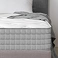 Good Nite Mattress Double Hybrid Spring and Memory Foam Double Bed Mattresses Sprung Comfortable with Knitted Fabric Zoned Support 4FT6 18cm Deep H6 Firmness 135x190
