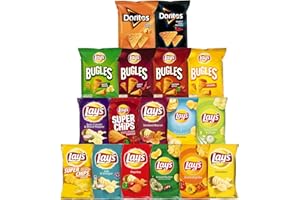 Lay's Snacks Party Mix 11x Lay's Chips, 4x Lay's Bugles, 2x Doritos