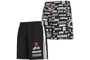 Adidas Originals Mens Short Reversible Trefoil Woven Short Black GK9706 New