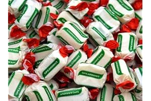 ROCH SWEETS Spearmints Chewy Mint Sweets Wrapped Traditional Spearmint Flavour (1500g)