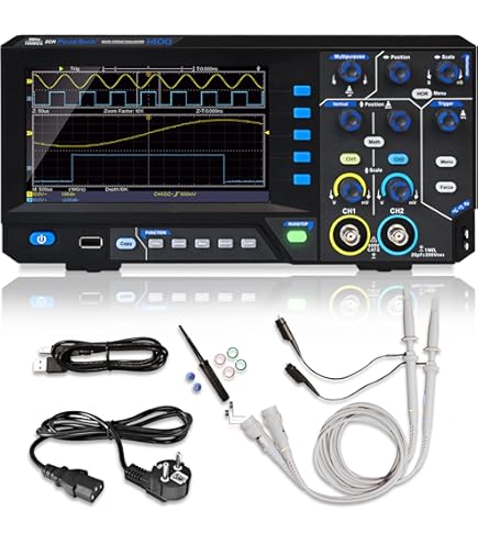 Oscilloscopio USB PicoScope 2204A 2 Canali 10 MHz Con Sonde - Portatile