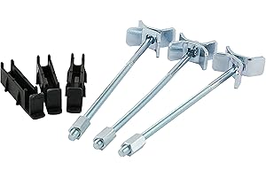 Unika Easibolt EASIBOLT3PACK-AZ - 150mm Worktop Connector Bolts and Bolt Holders, Multi-colour