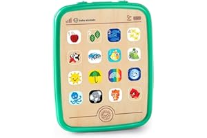 Baby Einstein Hape Magic Touch Tablet Wooden musical toys with over 150 melodies and 3 languages (English, French and Spanish), from 6 months