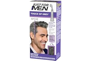JUST FOR MEN Touch Of Grey T45 Hair Color Dark Brown Grey 40g